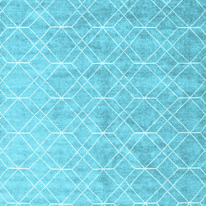 Abstract Light Blue Contemporary Rug, con2087lblu