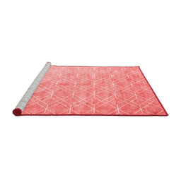 Contemporary Red Washable Rugs
