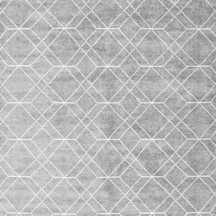 Abstract Gray Contemporary Rug, con2087gry