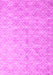 Machine Washable Abstract Pink Contemporary Rug, wshcon2087pnk