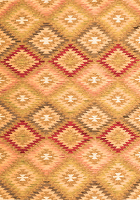 Southwestern Orange Country Rug, con2088org