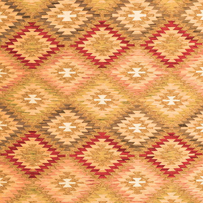 Southwestern Orange Country Rug, con2088org