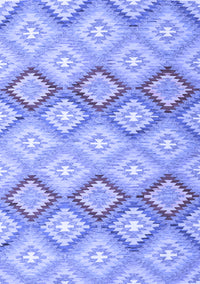 Southwestern Blue Country Rug, con2088blu