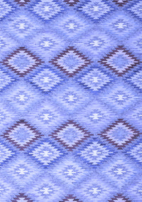 Southwestern Blue Country Rug, con2089blu