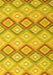 Southwestern Yellow Country Rug, con2089yw