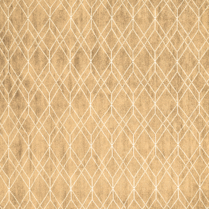 Square Abstract Brown Contemporary Rug, con2090brn