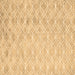 Square Abstract Brown Contemporary Rug, con2090brn