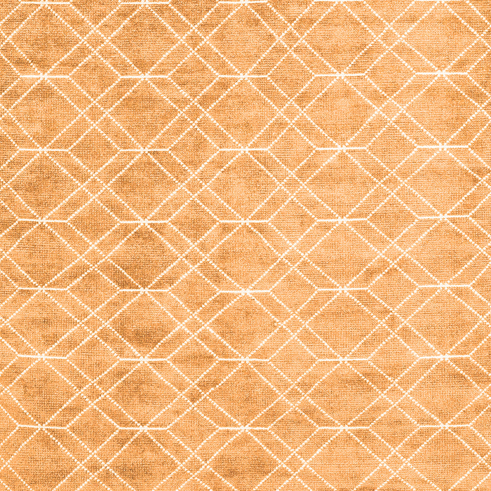 Serging Thickness of Machine Washable Abstract Orange Contemporary Area Rugs, wshcon2090org