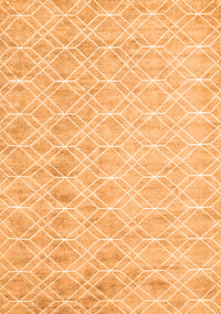 Abstract Orange Contemporary Rug, con2090org