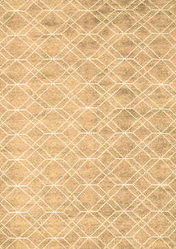 Abstract Brown Contemporary Rug, con2090brn