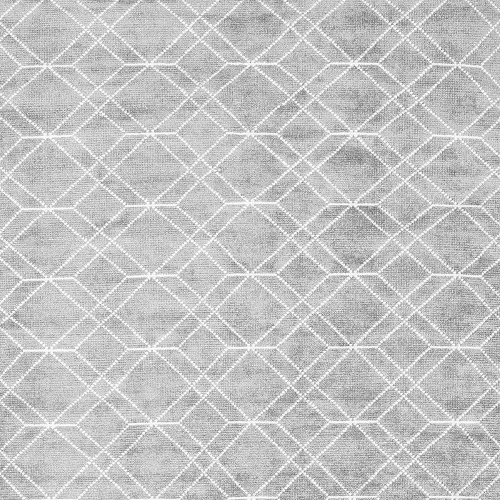 Abstract Gray Contemporary Rug, con2090gry