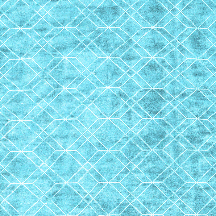 Machine Washable Abstract Light Blue Contemporary Rug, wshcon2090lblu