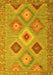 Southwestern Yellow Country Rug, con2091yw