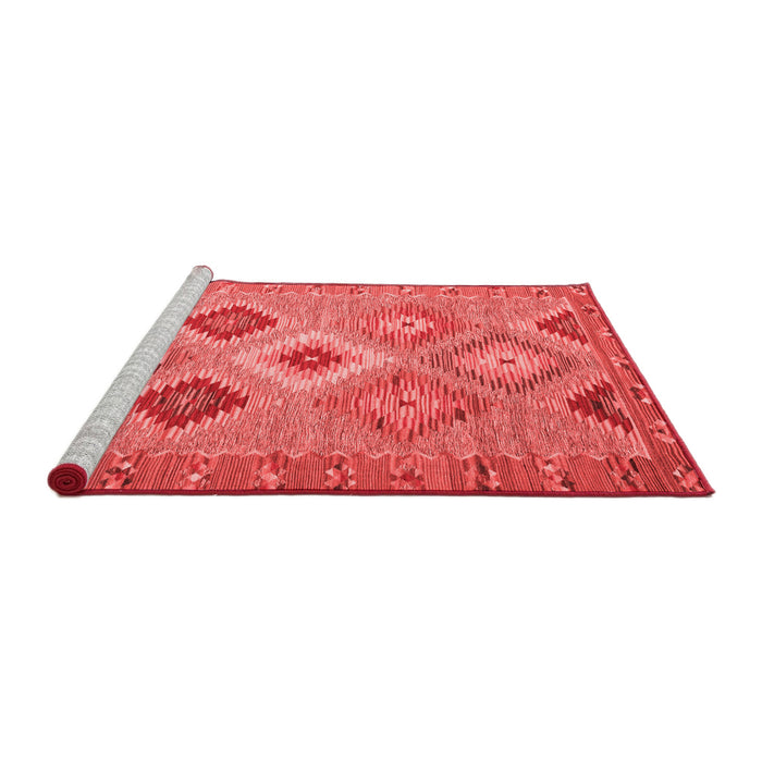 Country Red Washable Rugs