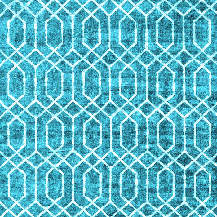 Machine Washable Abstract Light Blue Contemporary Rug, wshcon2092lblu