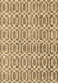 Abstract Brown Contemporary Rug, con2092brn