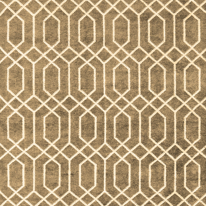 Abstract Brown Contemporary Rug, con2092brn