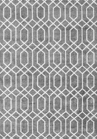 Abstract Gray Contemporary Rug, con2092gry