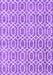 Machine Washable Abstract Purple Contemporary Area Rugs, wshcon2092pur