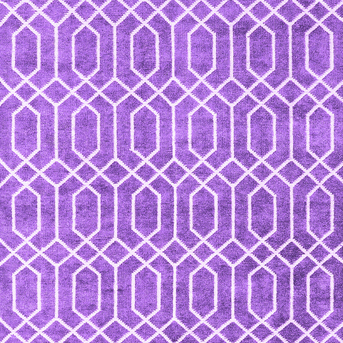 Machine Washable Abstract Purple Contemporary Area Rugs, wshcon2092pur