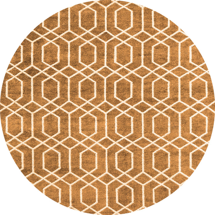 Machine Washable Abstract Orange Contemporary Area Rugs, wshcon2092org