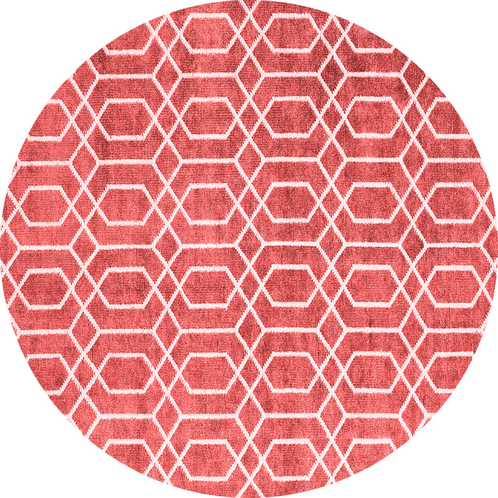 Abstract Red Contemporary Rug, con2092red