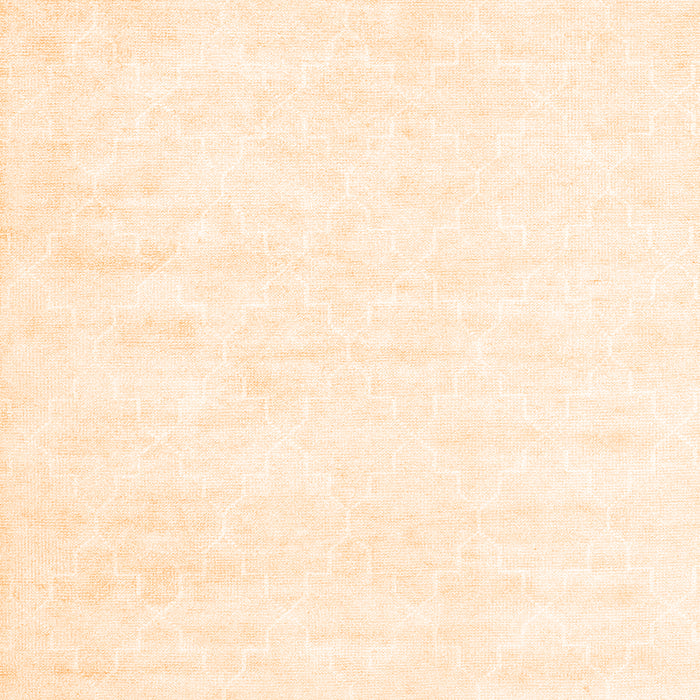 Solid Orange Modern Rug, con2093org