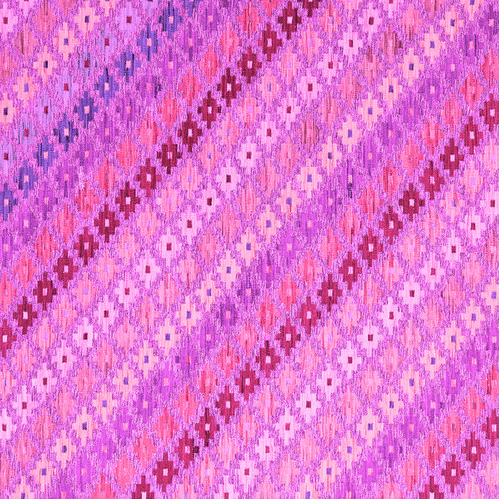 Square Southwestern Pink Country Rug, con2094pnk