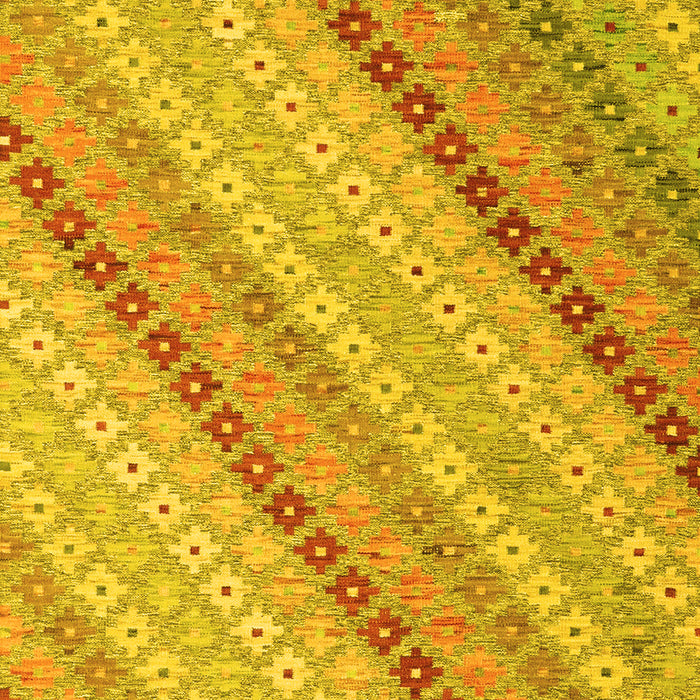 Southwestern Yellow Country Rug, con2094yw