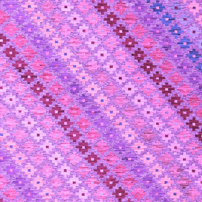 Machine Washable Southwestern Purple Country Area Rugs, wshcon2094pur