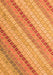 Serging Thickness of Machine Washable Southwestern Orange Country Area Rugs, wshcon2094org