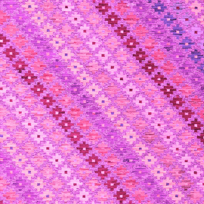 Machine Washable Southwestern Pink Country Rug, wshcon2094pnk