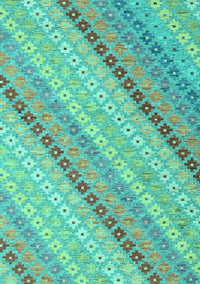 Southwestern Turquoise Country Rug, con2094turq