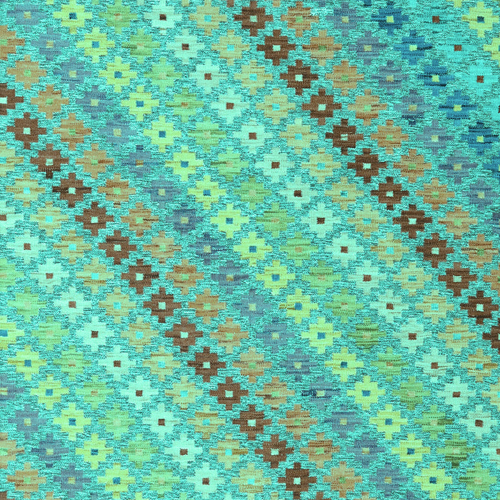 Southwestern Turquoise Country Rug, con2094turq