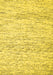 Machine Washable Solid Yellow Modern Rug, wshcon2095yw