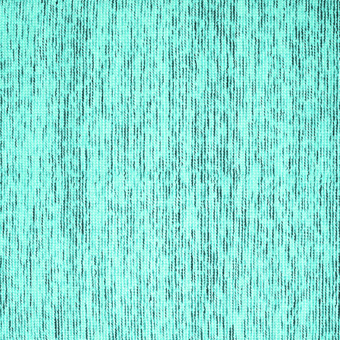 Square Solid Turquoise Modern Rug, con2095turq