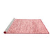 Modern Red Washable Rugs