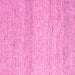 Square Abstract Pink Contemporary Rug, con2096pnk