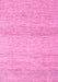 Machine Washable Abstract Pink Contemporary Rug, wshcon2096pnk