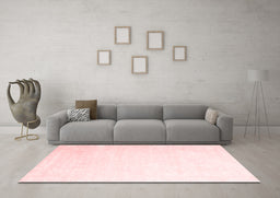 Contemporary Red Washable Rugs