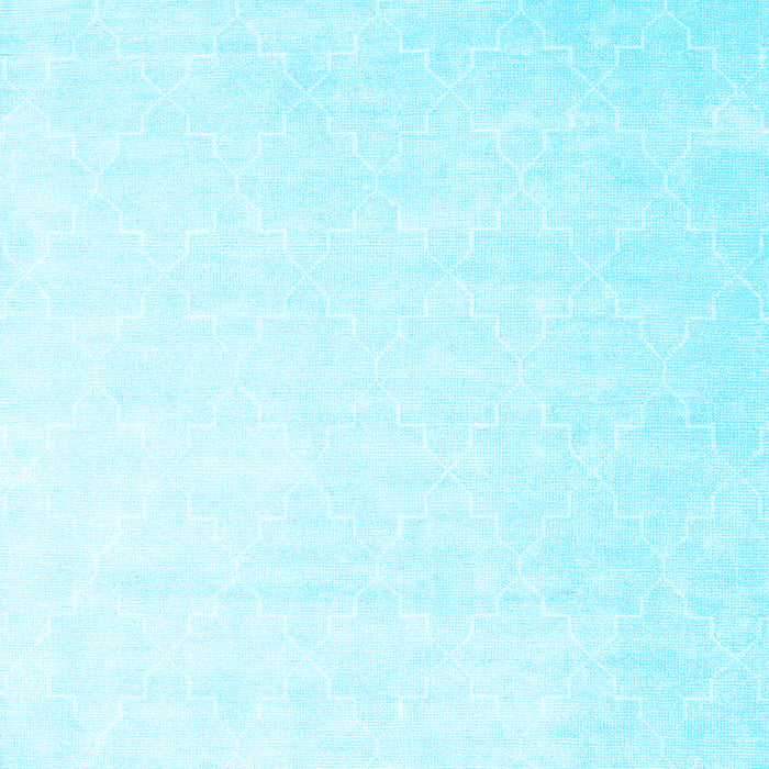 Abstract Light Blue Contemporary Rug, con2097lblu