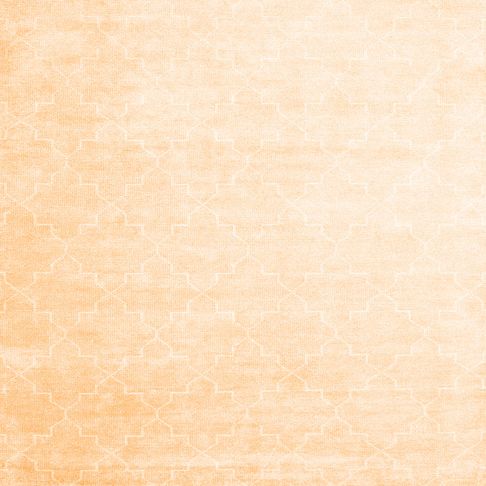 Serging Thickness of Abstract Orange Contemporary Rug, con2097org