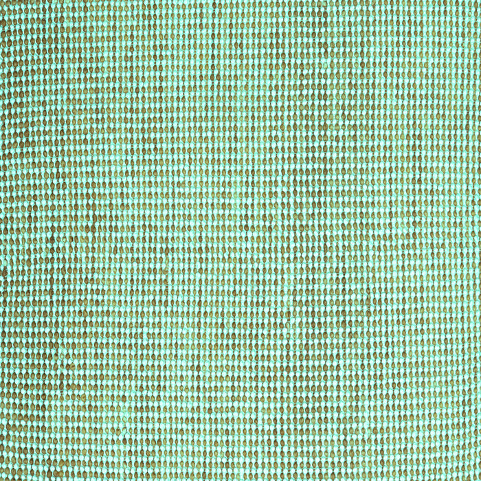 Square Machine Washable Abstract Turquoise Contemporary Area Rugs, wshcon2099turq