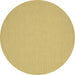 Round Machine Washable Abstract Brown Contemporary Rug, wshcon209brn