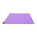 Sideview of Machine Washable Abstract Purple Contemporary Area Rugs, wshcon209pur