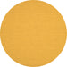 Square Abstract Orange Contemporary Rug, con209org