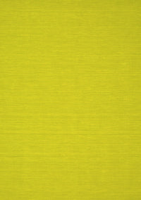 Abstract Yellow Contemporary Rug, con209yw