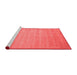 Contemporary Red Washable Rugs