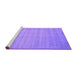 Sideview of Machine Washable Abstract Purple Contemporary Area Rugs, wshcon20pur