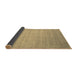 Sideview of Abstract Brown Contemporary Rug, con20brn